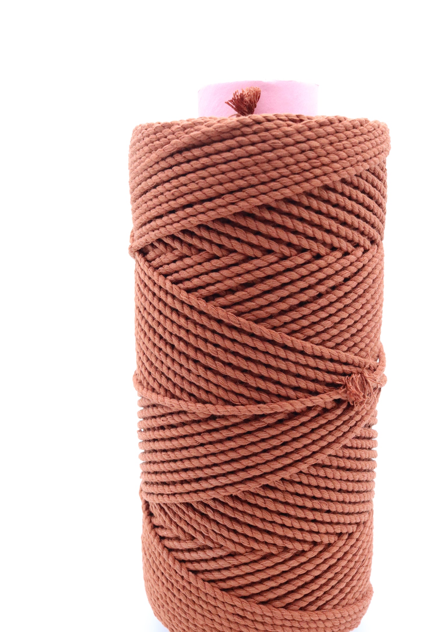 macrame cord rust