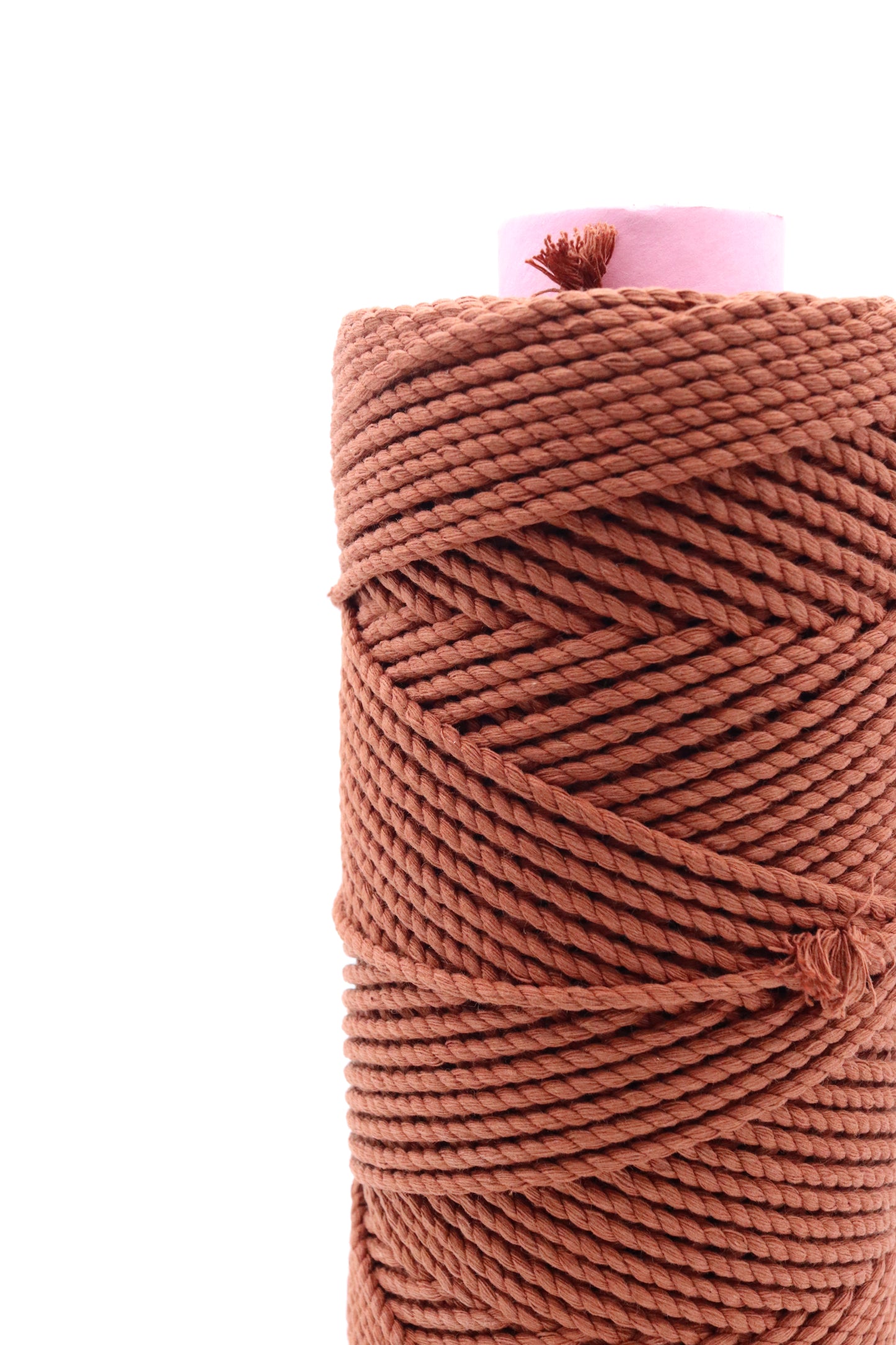 macrame cord rust