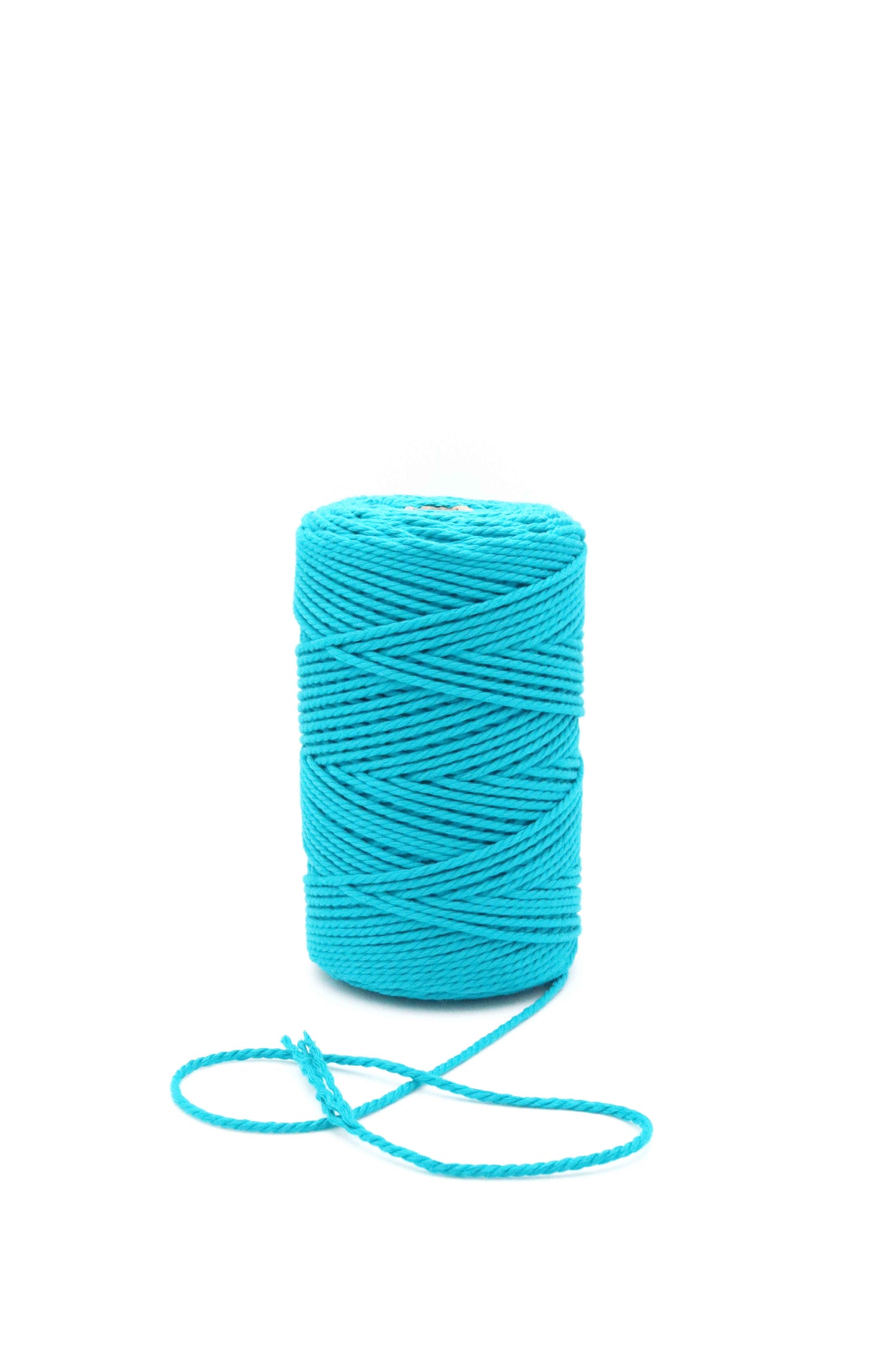 macrame cord blue