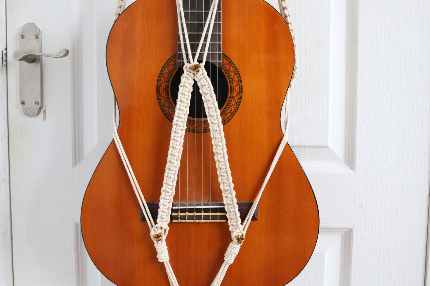 Guitar Hanger - with crystal beads