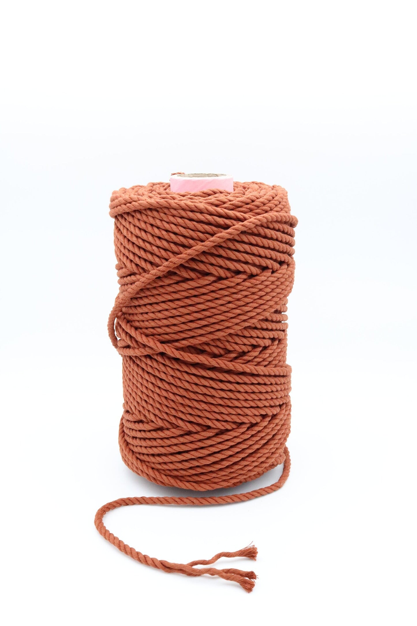 macrame cord rust