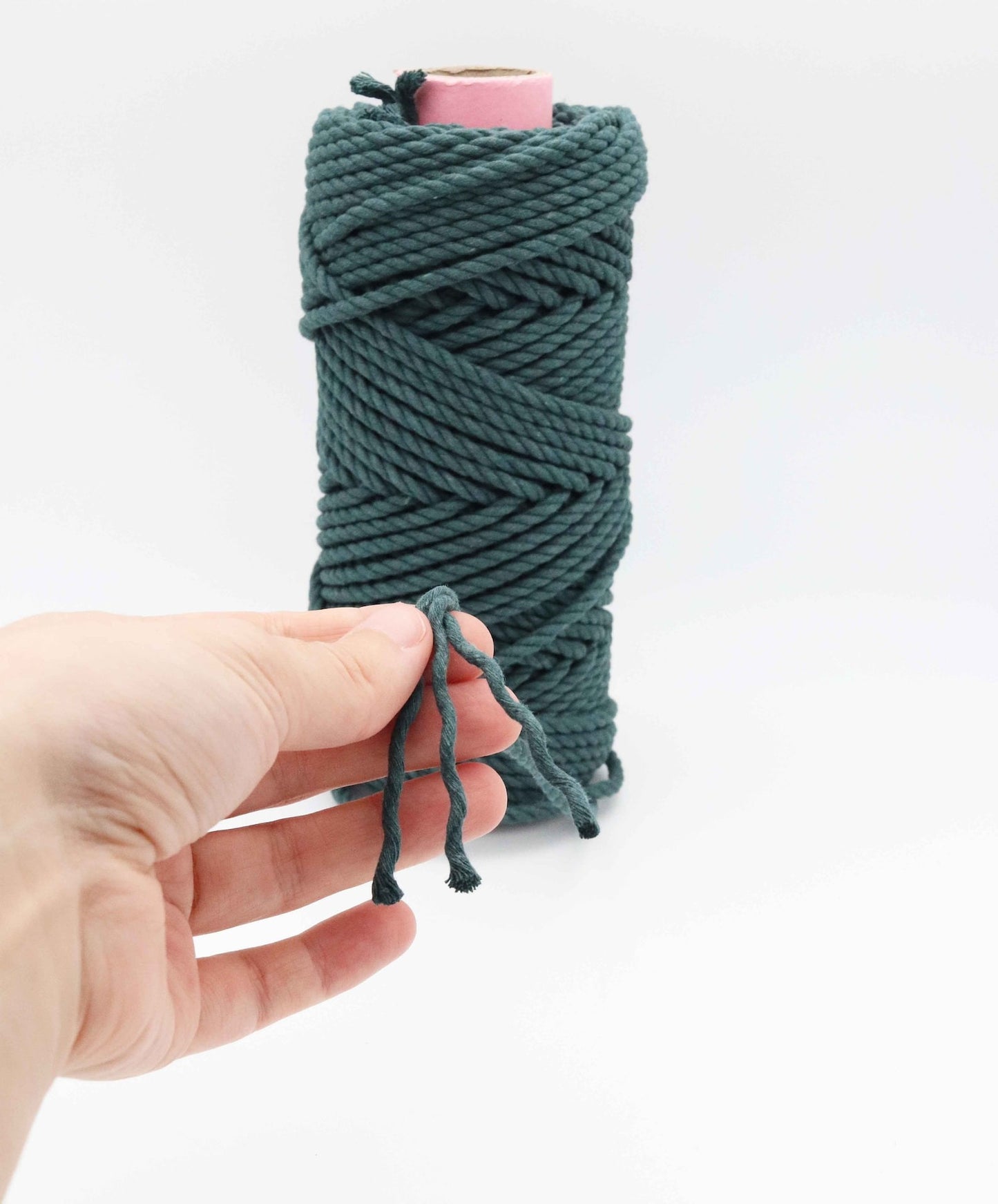 macrame cord green
