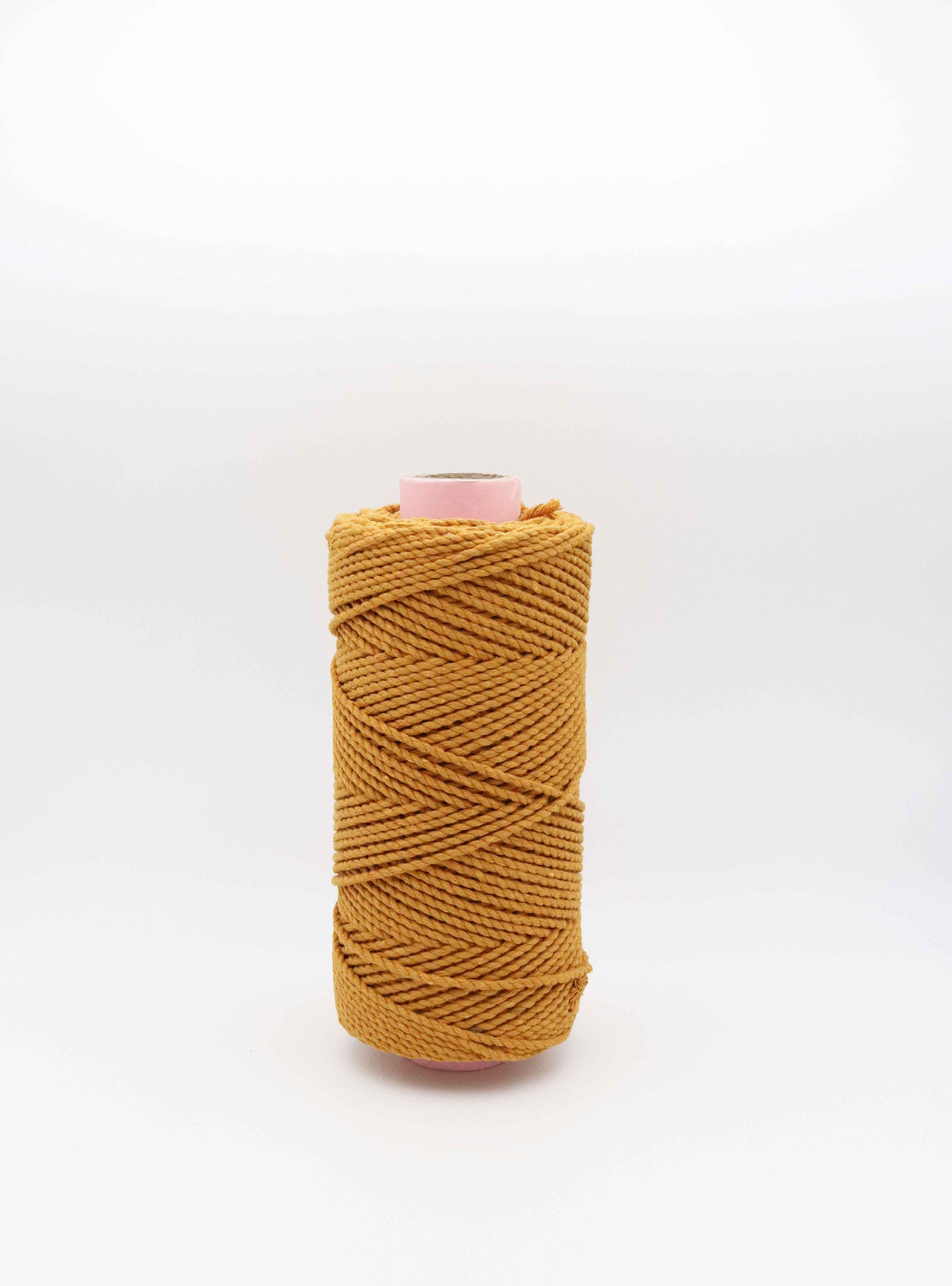 macrame cord recycled mustard rope 