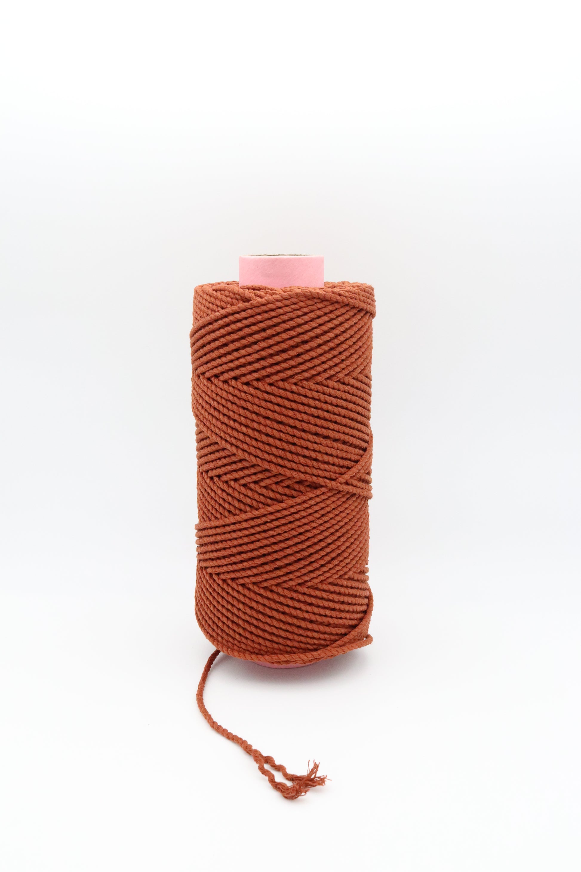 macrame cord rust