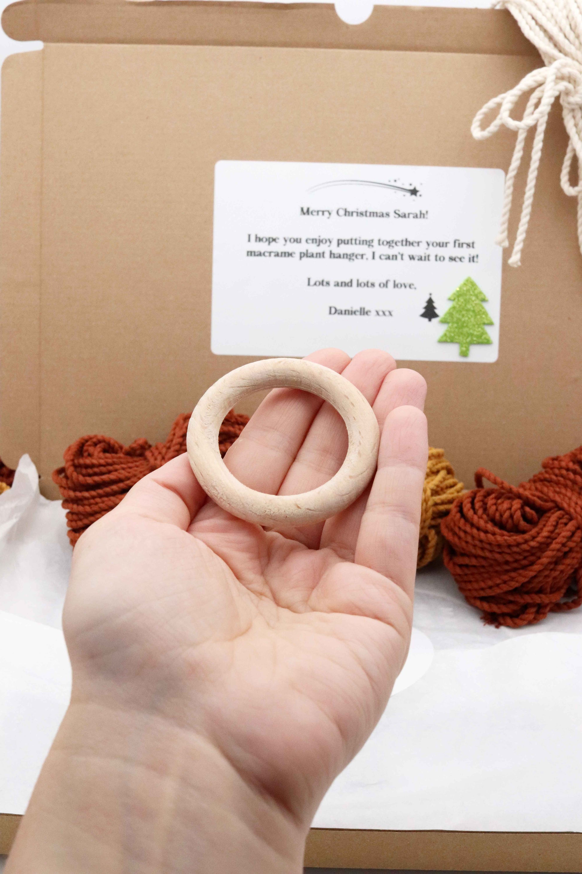 macrame plant hanger kit