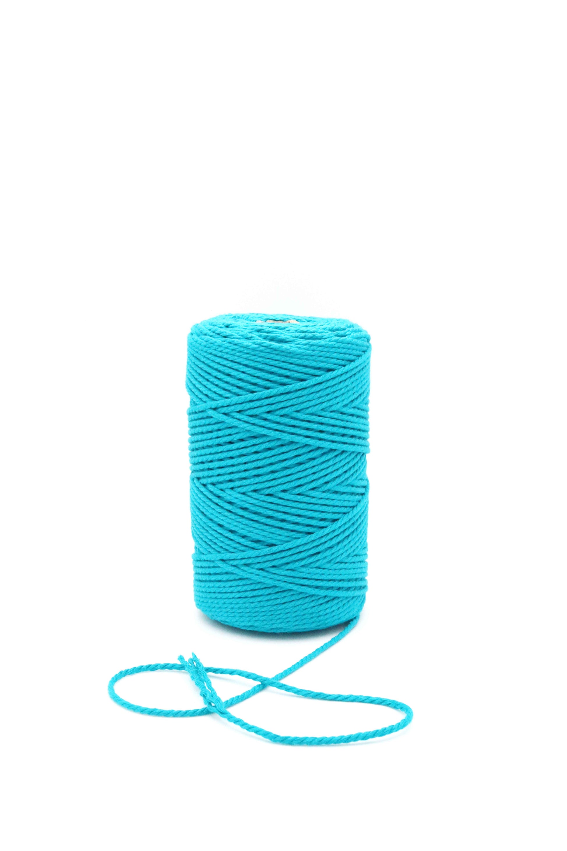macrame cord blue