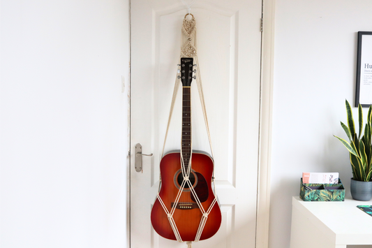 Guitar Hanger - Gold Bead
