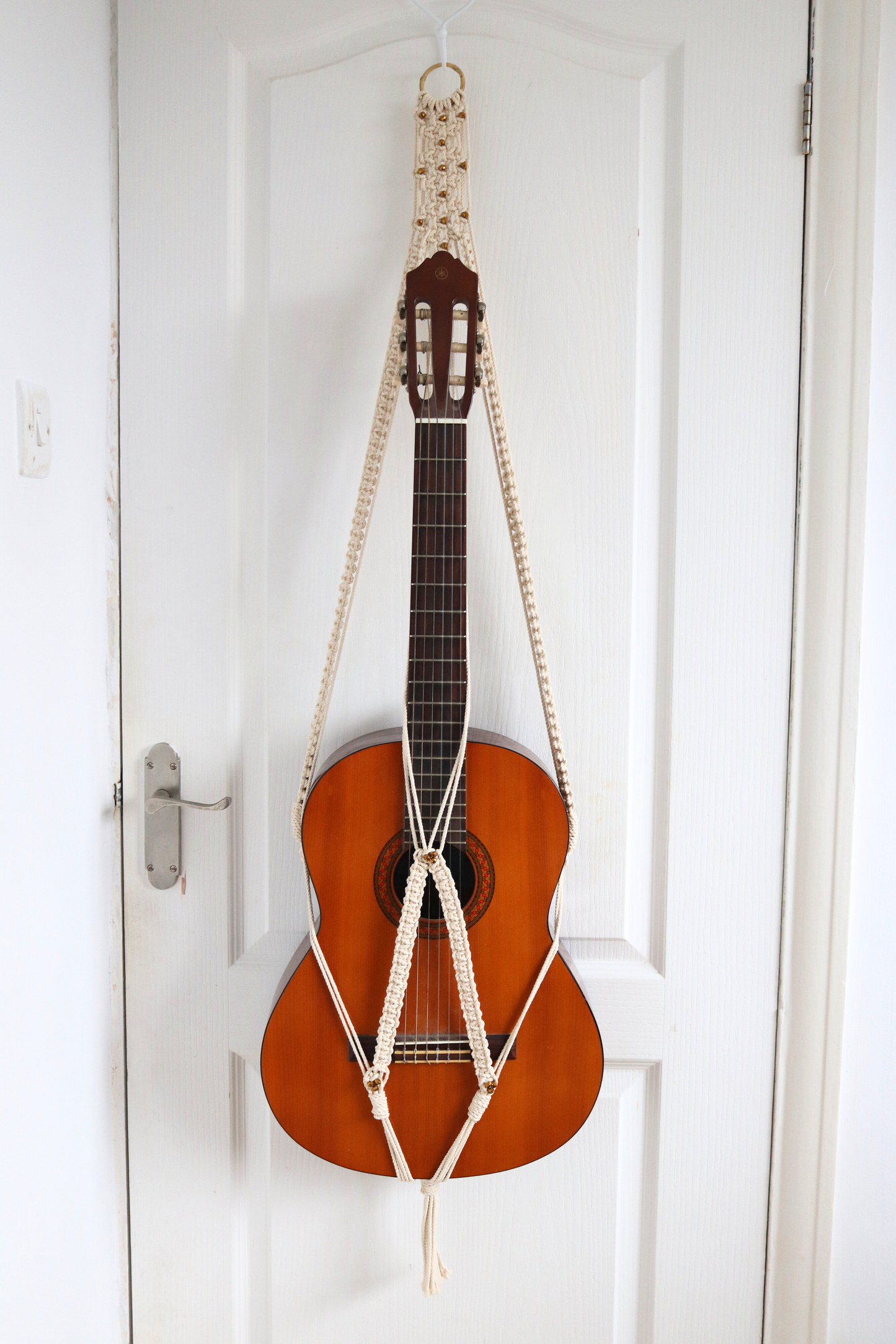 Guitar Hanger - with crystal beads
