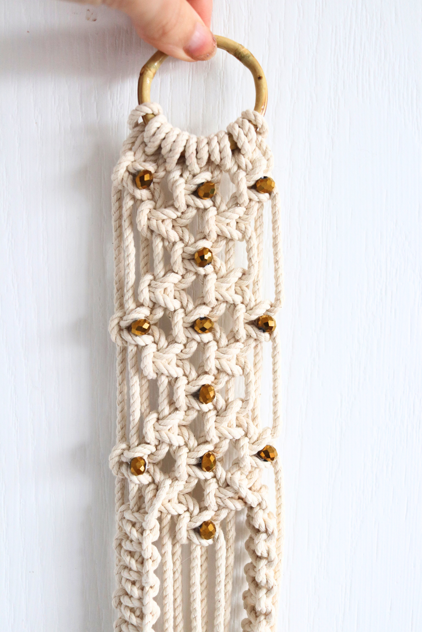 Guitar Hanger - with crystal beads