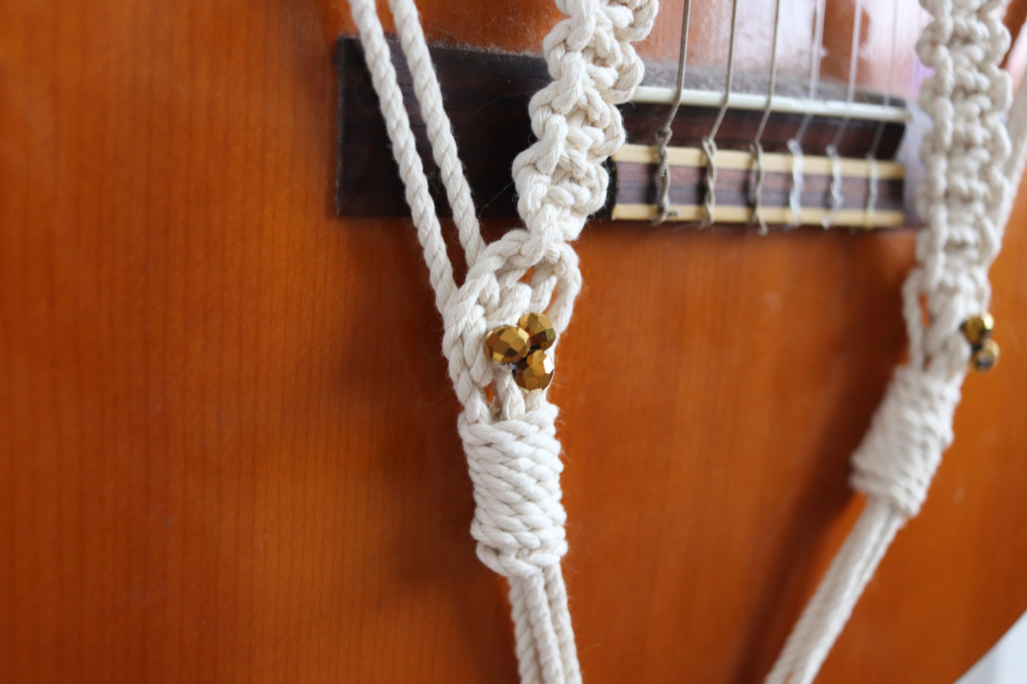 Guitar Hanger - with crystal beads
