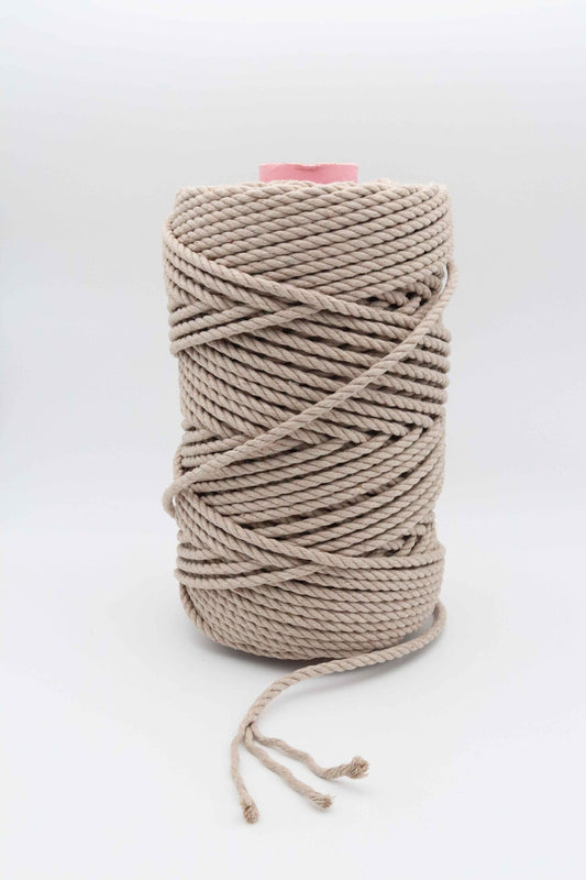 macrame cord latte