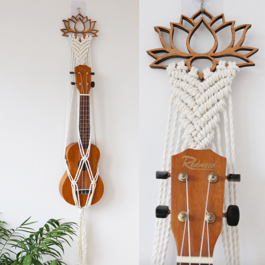 Ukulele Wall Mount - Lotus